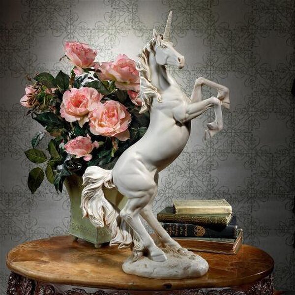 Figurines Regal Divine Power Mystical Unicorn Statue Horse Magic Gift